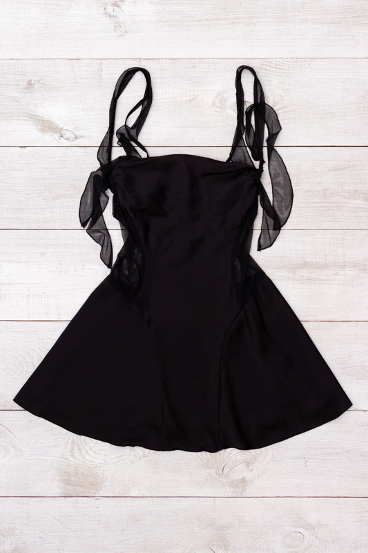 Комплект жіночий (міні-пеньюар+стрінги)